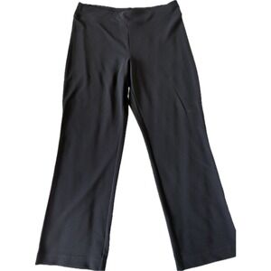 Boston Proper‎ Wide Leg Pants Womens Extra Large XL Black Career Casual